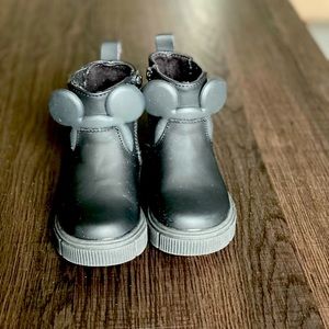 Zara toddler Mickey Mouse boots